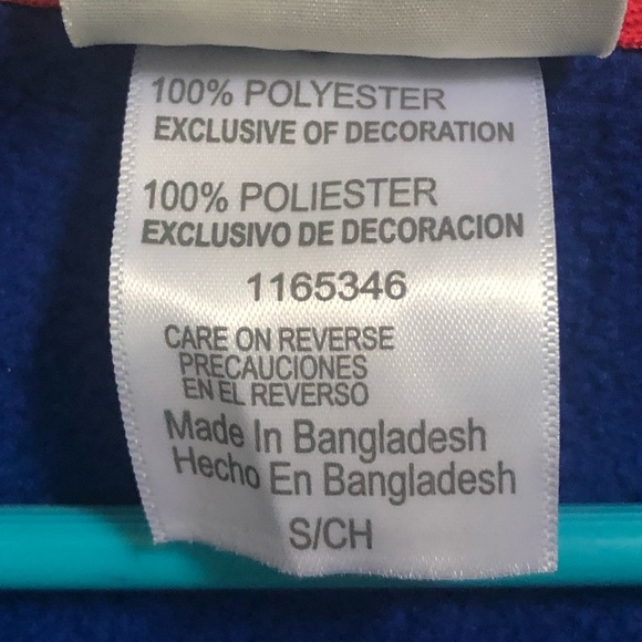 NHL New York Rangers Blue Fleece Hoodie - Picture 7 of 7